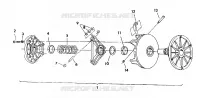 EMBRAYAGE DE TRANSMISSION  INDY LITE GT (4921342134019A)