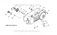 CARTERS MOTEUR COVER, LH