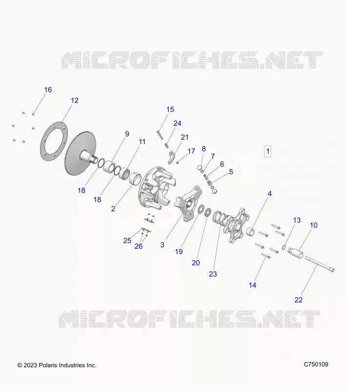 SYSTÃˆME DE TRANSMISSION, PRIMARY CLUTCH