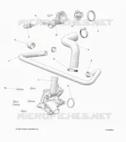 MOTEUR, WATERPUMP AND BYPASS