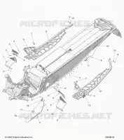 CHASSIS, PROTECTION D'EMBRAYAGE, FOOTRESTS, AND RUNNINGBOARDS
