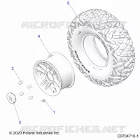 ROUES, REAR