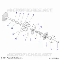 SYSTÃˆME DE TRANSMISSION, PRIMARY CLUTCH