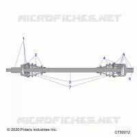 SYSTÃˆME DE TRANSMISSION, FRONT HALF SHAFT