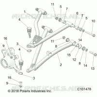 SUSPENSION AVANT A-ARMS