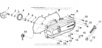 MOTEUR, COUVERCLE D'EMBRAYAGE and KICK START