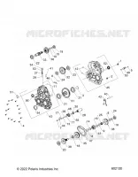 SYSTÃˆME DE TRANSMISSION, GEARCASE INTERNALS