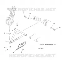 SUSPENSION, A-ARM AND SUPPORT MOUNTING