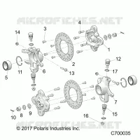 SUSPENSION AVANT HUB