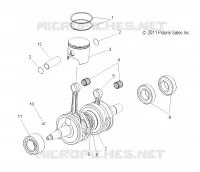 PISTON ET VILEBREQUIN