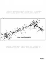 SYSTEME DE TRANSMISSION, FRONT GEARCASE
