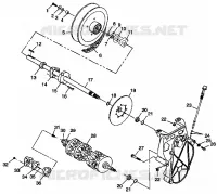 SYSTÈME DE TRANSMISSION 600 XCR 0985677 (4943164316B009)