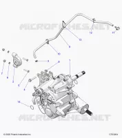 SYSTÃˆME DE TRANSMISSION, MAIN GEARCASE MOUNTING