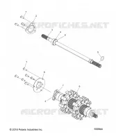 DRIVE TRAIN, JACKSHAFT AND ARBRE DE TRANSMISSION