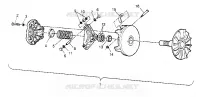 EMBRAYAGE DE TRANSMISSION ASSEMBLY TRAIL BLAZER W957221 (4930363036B011)
