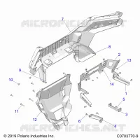CARROSSERIE ARRIERE BUMPER