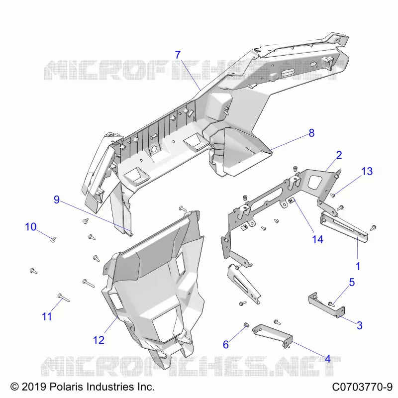 CARROSSERIE ARRIERE BUMPER