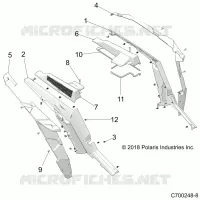 GARDE BOUE ARRIERES AND BEZELS