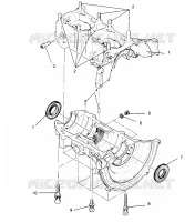 CARTERS MOTEUR TRAN SPORT 0960143 and  EURO TRAN SPORT E960143 (4932273227C005)