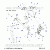 TRIANGLES SUSPENSIONS AVANT 