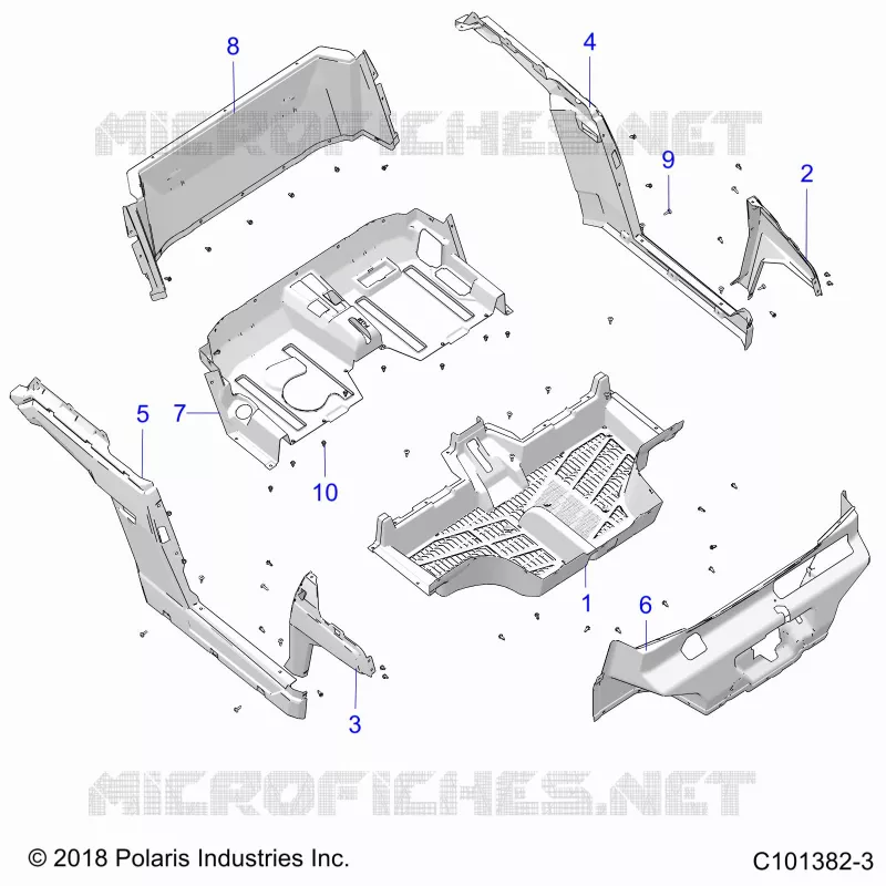 PLANCHER AND ROCKER PANELS