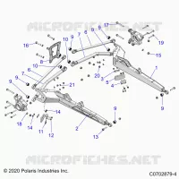 SUSPENSION ARRIERE CONTROL ARMS
