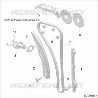 CHAINE DE DISTRIBUTION AND TENSIONER