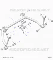 SUSPENSION, FRONT BARRE STABILISATRICE