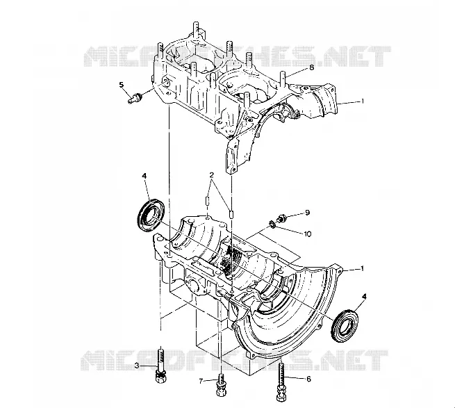 CARTERS MOTEUR  Trail (4921272127039A)