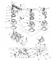 CYLINDRE ET COLLECTEUR ASSEMBLY Storm 0950782, Storm SKS 0950582,  Euro Stor (4929012901C009)