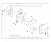 FREIN AVANT CALIPER