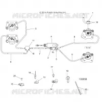 BRAKES, BRAKE LINES AND MAITRE CYLINDRE