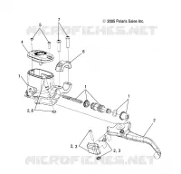 FREIN AVANT FREIN LEVER and MAITRE CYLINDRE