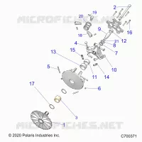 SYSTÃˆME DE TRANSMISSION, PRIMARY CLUTCH