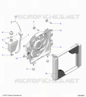 ENGINE, SYSTÃˆME DE REFROIDISSEMENT, RADIATOR, FAN &amp; OVERFLOW BOTTLE