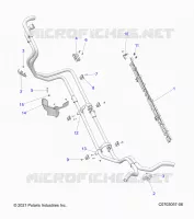 REFROIDISSEMENT, HOSE MOUNTING