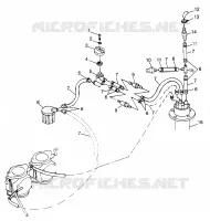 SYSTÈME D'ALIMENTATION (DELUXE) SL 700 Deluxe B974072 and Intl. SL 700 Deluxe I974072 (4940874087A012)