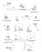 BOUTONS, CAPTEURS AND COMPONENTS