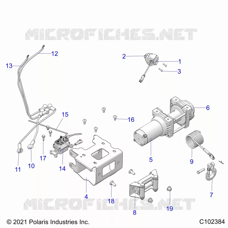 CHASSIS, TREUIL