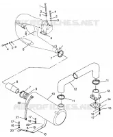 ECHAPPEMENT HURRICANE B964466 and  Intl. HURRICANE I964466 (4935733573B004)