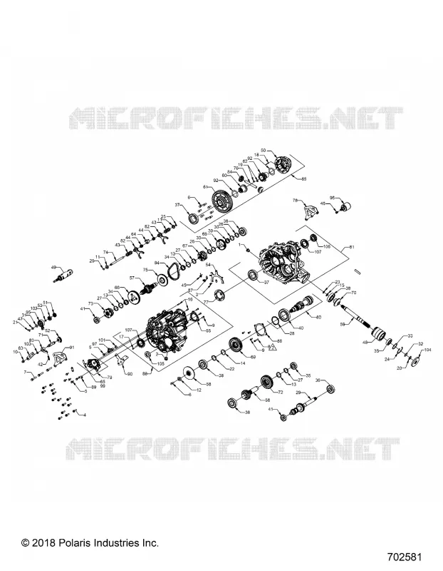 DRIVE TRAIN, PONT PRINCIPAL (TO 6/1/2019)