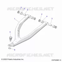 SUSPENSION AVANT CONTROL ARMS UPPER
