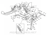 SUSPENSION AVANT AND SKI 700 RMK 0970966, 700 SKS 0970566, AND EUROPEAN 700 (4938573857B001)
