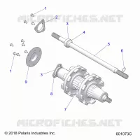 DRIVE TRAIN, JACKSHAFT AND ARBRE DE TRANSMISSION