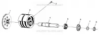 TENDEUR AVANT SPORTSMAN 400L W97AC38C (4939673967B005)