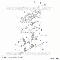 CARROSSERIE ARRIERE RACK