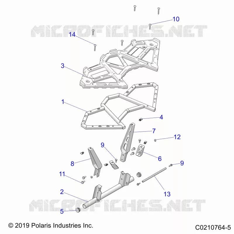 CARROSSERIE ARRIERE RACK