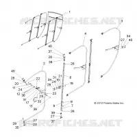 DOOR CADRED CANVAS 6 PASSENGER
