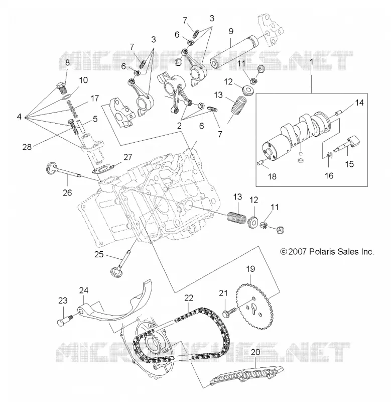 SOUPAPES and CAMSHAFT