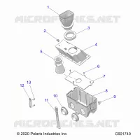MOTEUR, AIR BOX